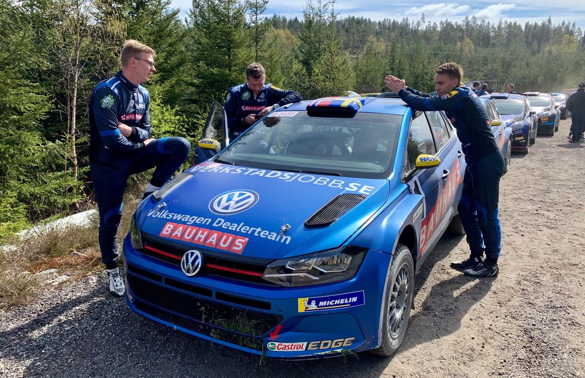 This weekend I will be handing it over to <a href="/JohanKMS88/">Johan Kristoffersson</a> who will be competing at the #RallyFinland with the #Volkswagen #PoloGTIR5 ! The speed and jumps are awesome, you're gonna love every second of it! Together with <a href="/swerallywrc/">Jonas Andersson</a> I will only do the recce. #WRC2