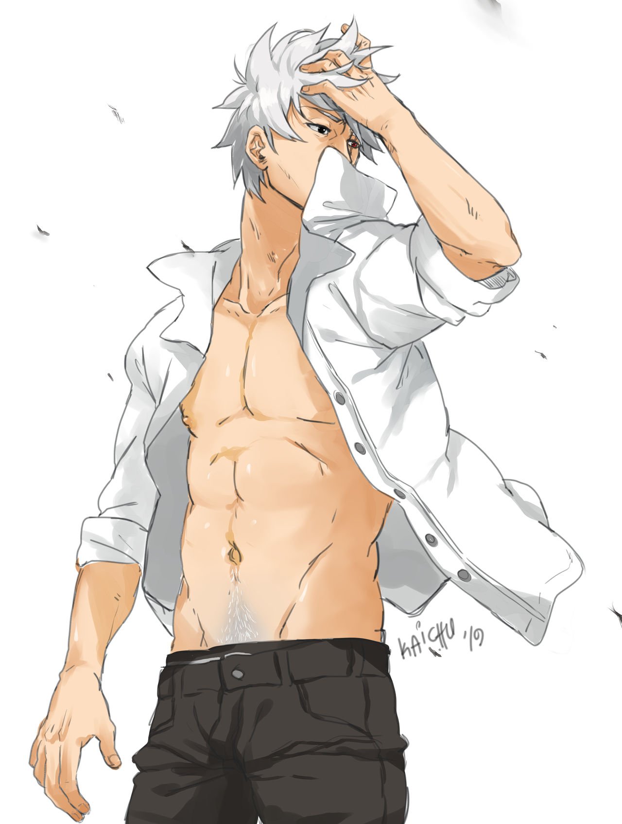 Shirtless Anime Boys on Tumblr