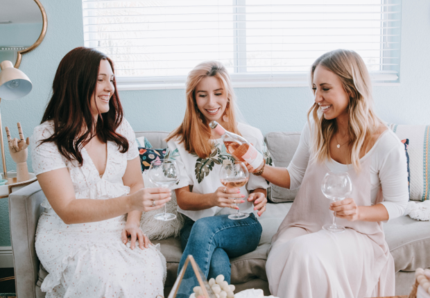 Wine is only as good as the ladies you share it with. 💕
__
#DayofFriendship