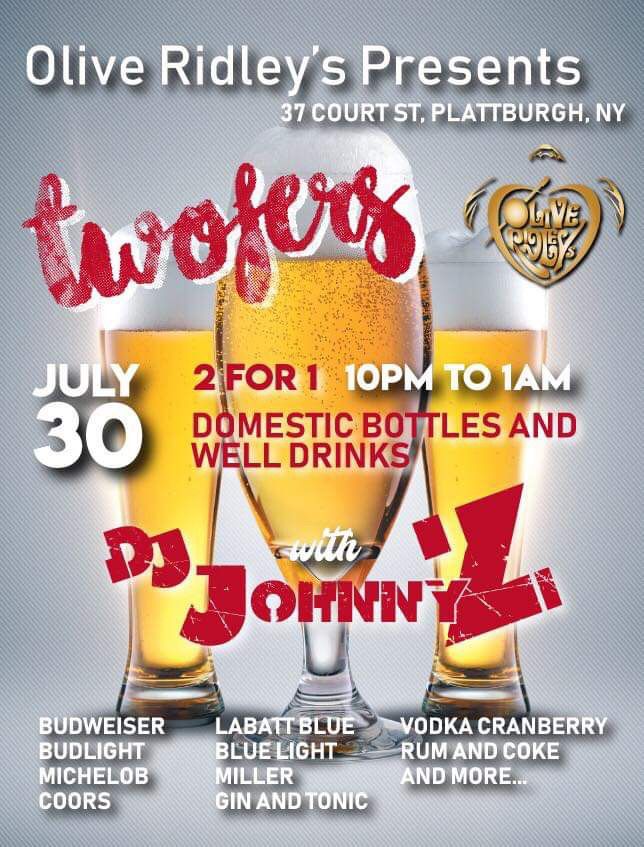 olive_ridleys's tweet photo. Summer is the perfect time for Twofer Tuesday’s with DJ Johnny Z!  BOGO domestic beers and well drinks from 10-1! https://t.co/MPcygqkFrF
