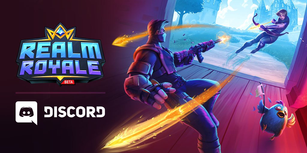 Realm Royale Join The Official Realm Royale Discord Server Chat With Devs Share Your Feedback And Get Involved In A Community Of Over 45 000 Players T Co Ikglmnbsmp T Co Nmwexkjxlb