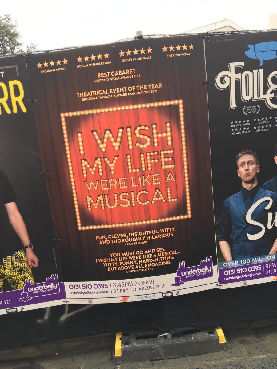 I Wish My Life Were Like A Musical tweet media