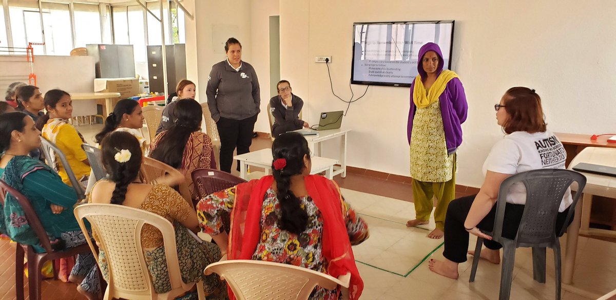 kellycotter_'s tweet photo. Successful communication workshop today at ASHA ๐ฎ๐ณ #dowithnotfor #skillcorps #globalautismproject https://t.co/67eFjaqe3z