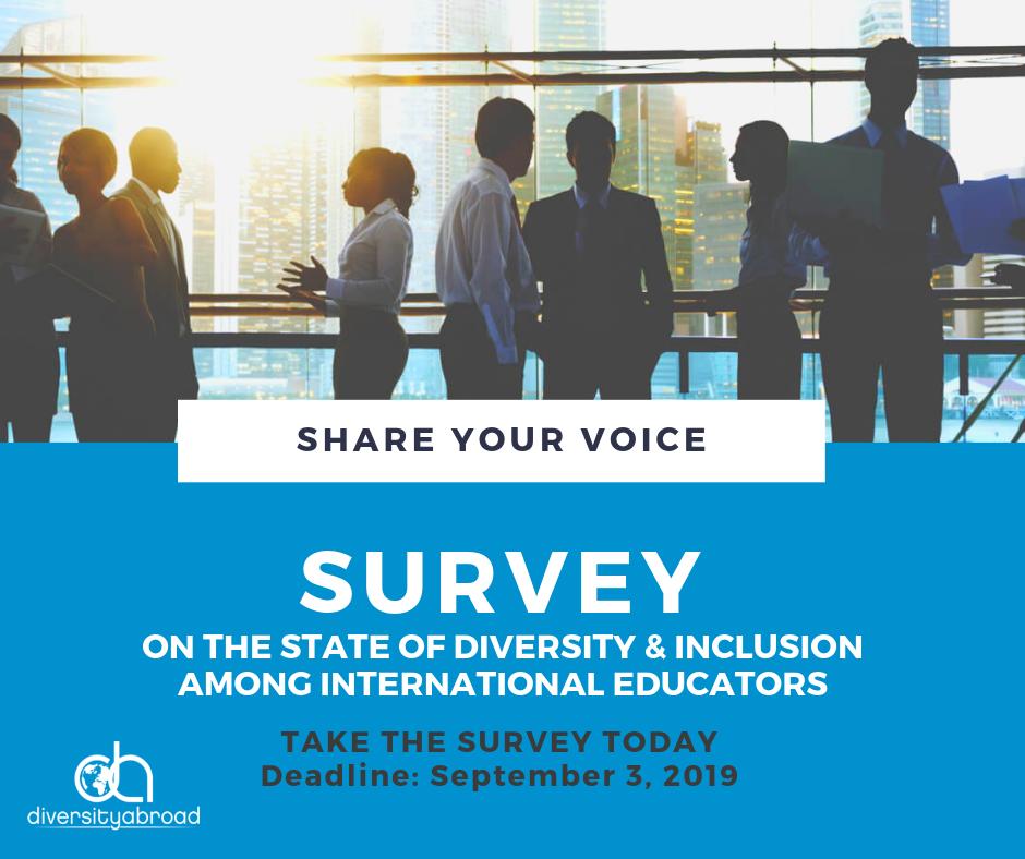 What is the profile of today’s international educator? Take the Survey of Diversity &amp; Inclusion Among International Educators today! ow.ly/Ak9r50v28T9