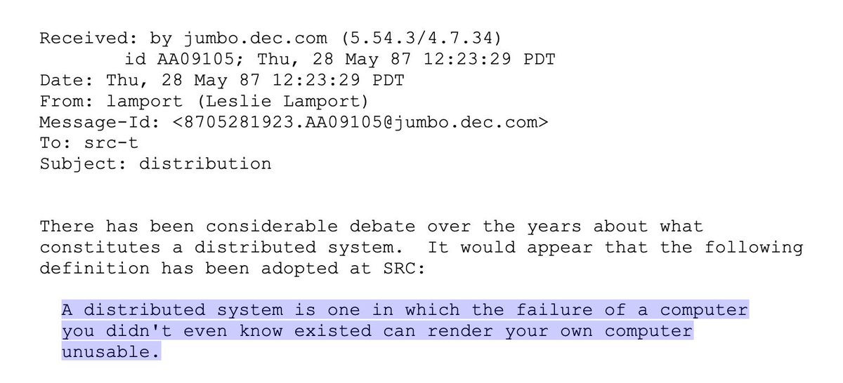 Screenshot of the original email where this quote came from.