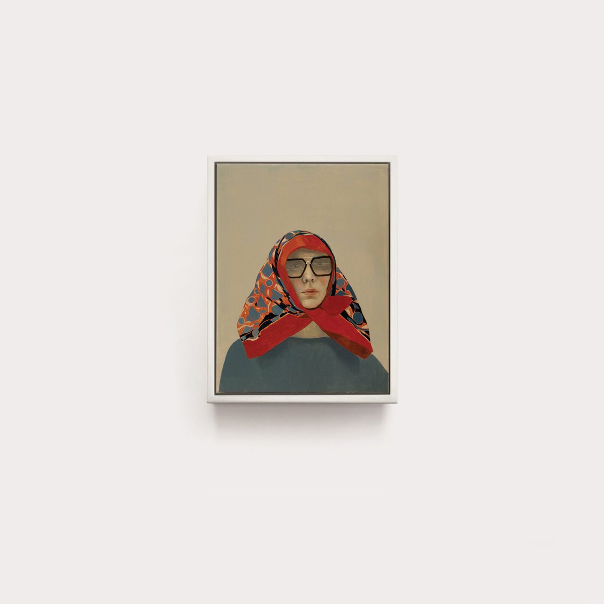 sarahballstudio's tweet photo. ‘ Themself’ @animamundiart 26th July-6th September https://t.co/sLOneMfAsw