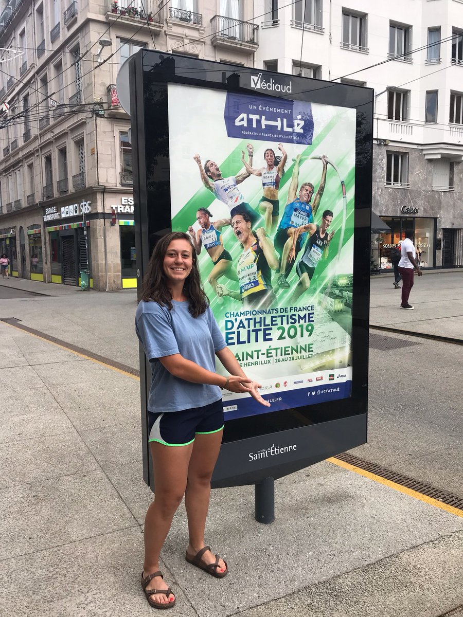 Elisa Grandemange finishes up the final meet of her senior season at the French National Championships placing 9th!! <a href="/CUBuffsTrack/">Colorado Buffaloes Track & XC</a> @cubuffs