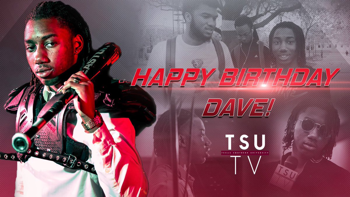 TSUstudios's tweet photo. Happy Birthday Dave @_saucydave from your TSU Studios family! 🎂🥳🏀🏈⚾️🙌🏾😎🎊🎉 https://t.co/FLI1ZmXQYJ