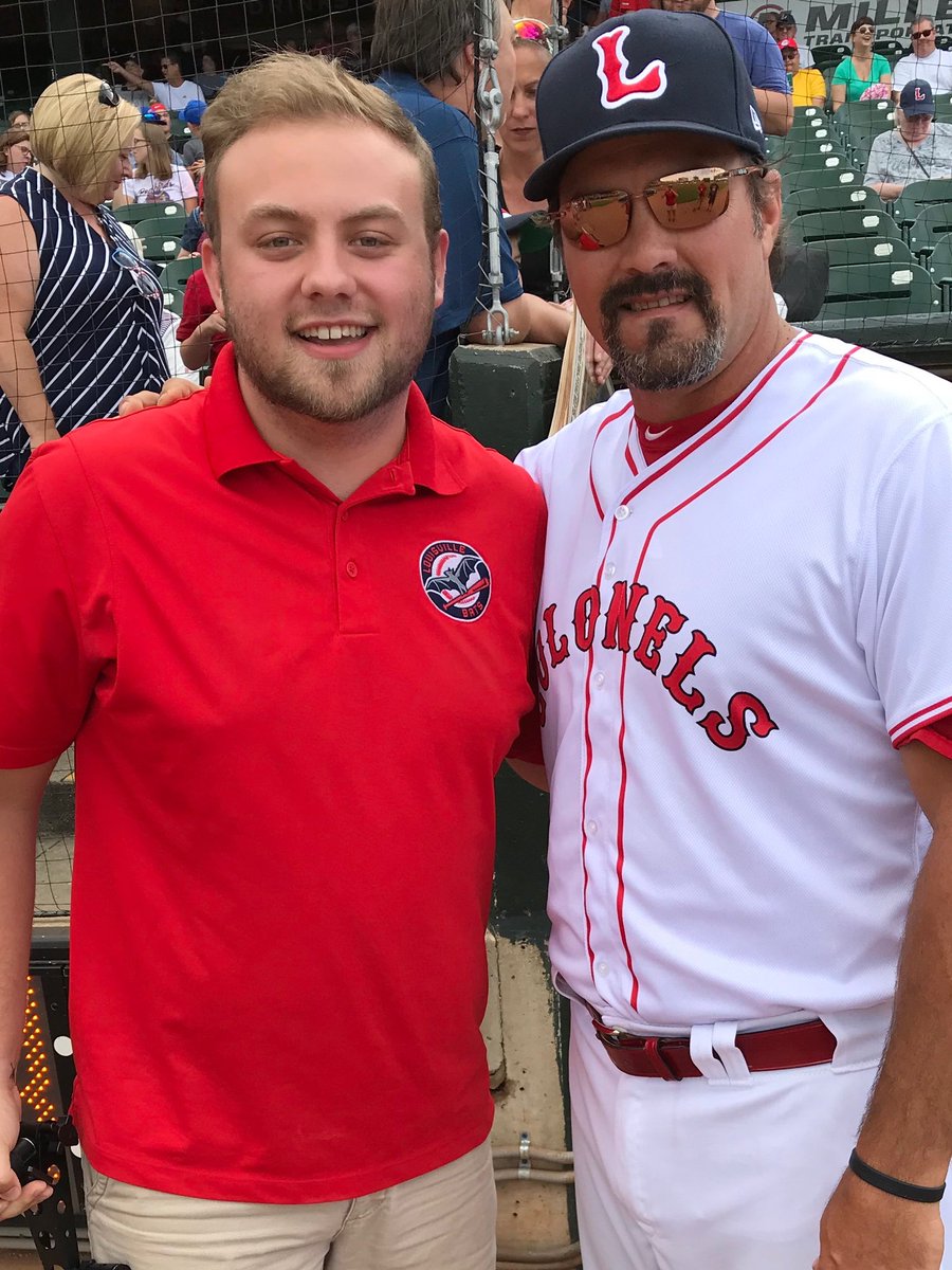bsusportslink's tweet photo. Summer spotlight on @Dylanthompson55, who is working as the video production intern for @Reds AAA affiliate @LouisvilleBats. https://t.co/fIWwBOPMA4
