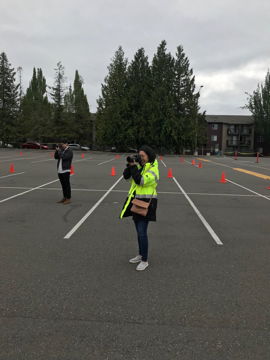 ⁦@JanetKimTV⁩ in action! See her in person at ⁦@PSETalk⁩ #EV  #RideAndDrive this Friday at ⁦@WestfieldSC⁩   Oh! And test drive an #EV with no sales pressure.