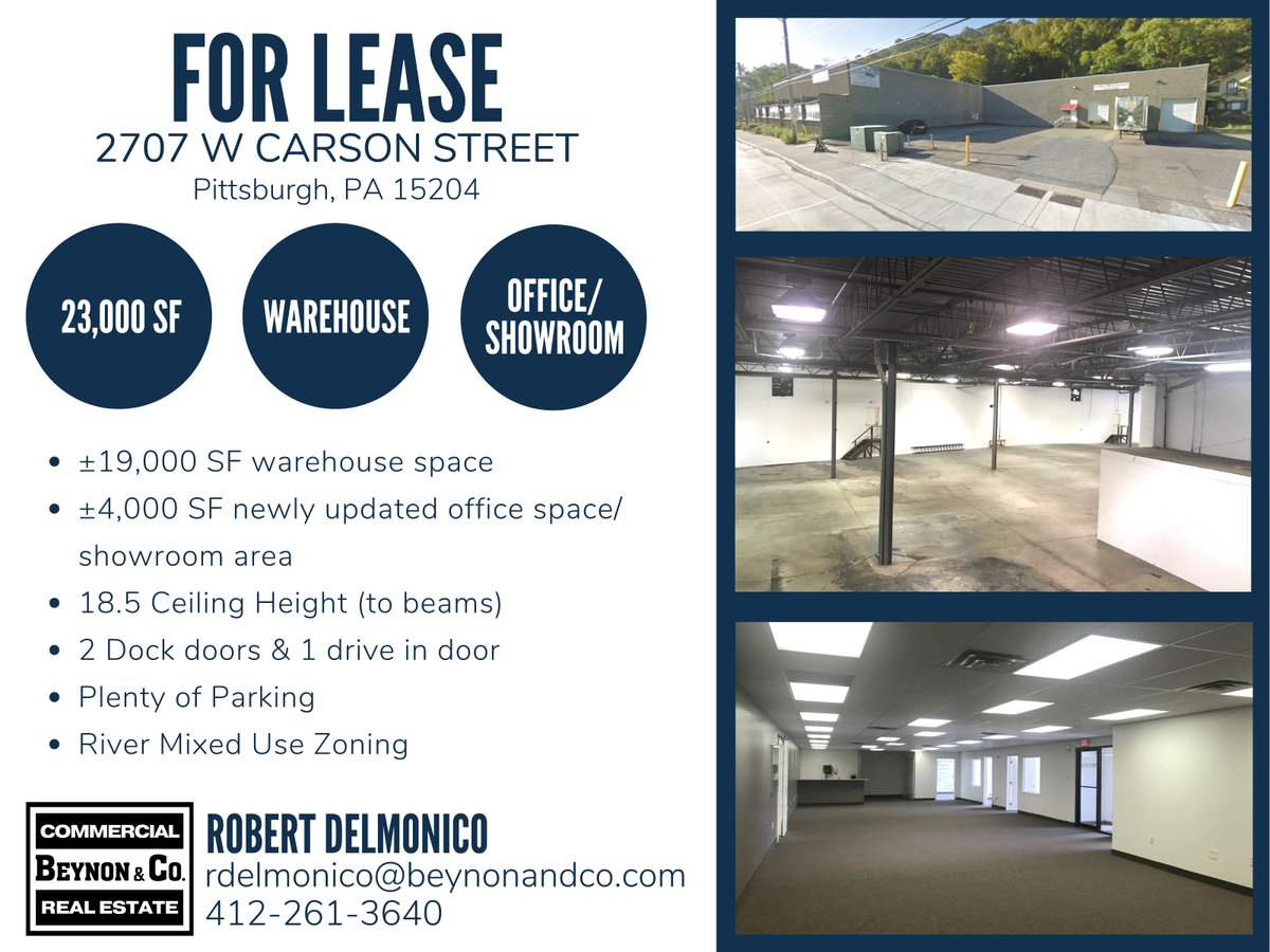 BeynonCompany's tweet photo. Industrial/warehouse property available! https://t.co/nnCTU0b9Bq