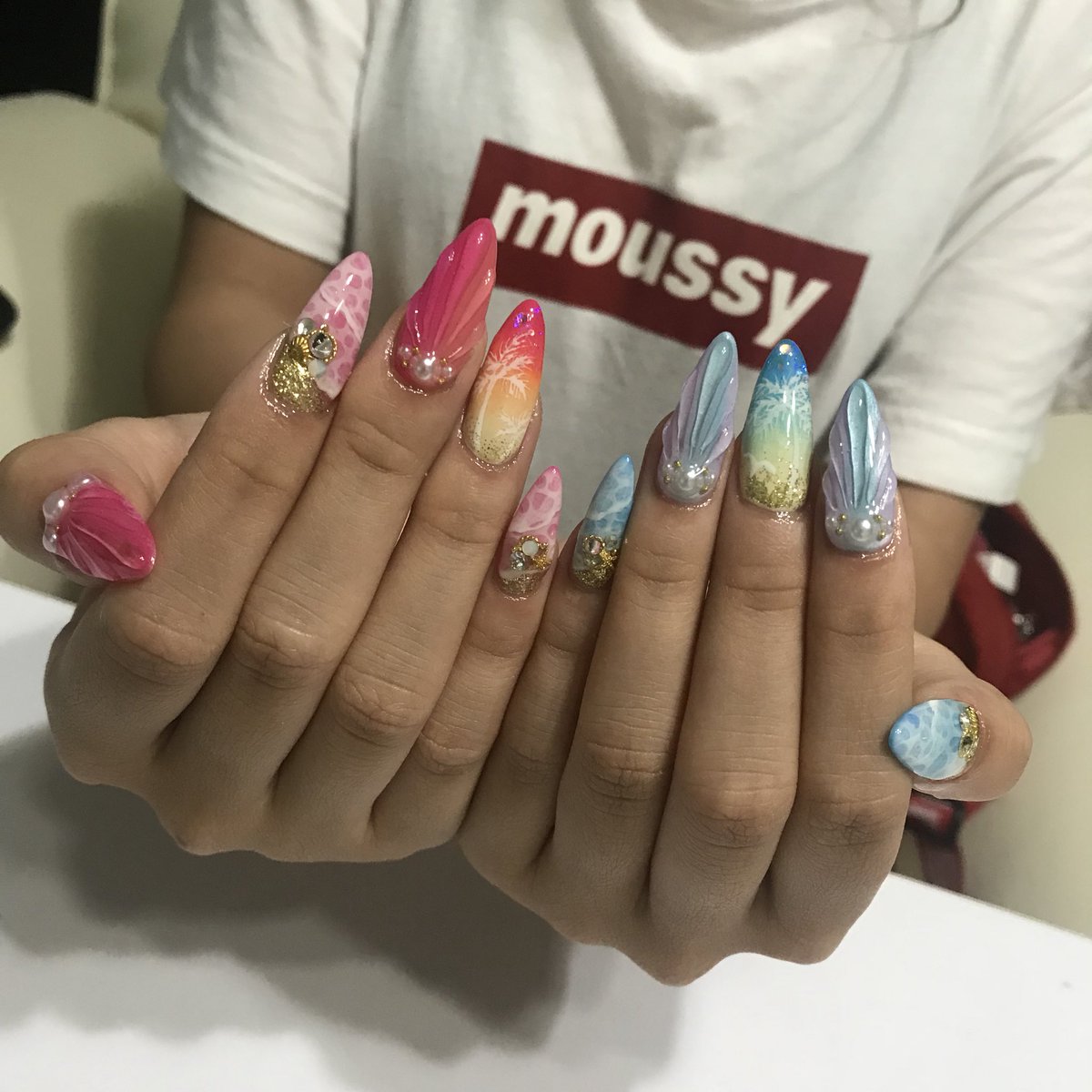 やしの木ネイル Twitter Search Twitter