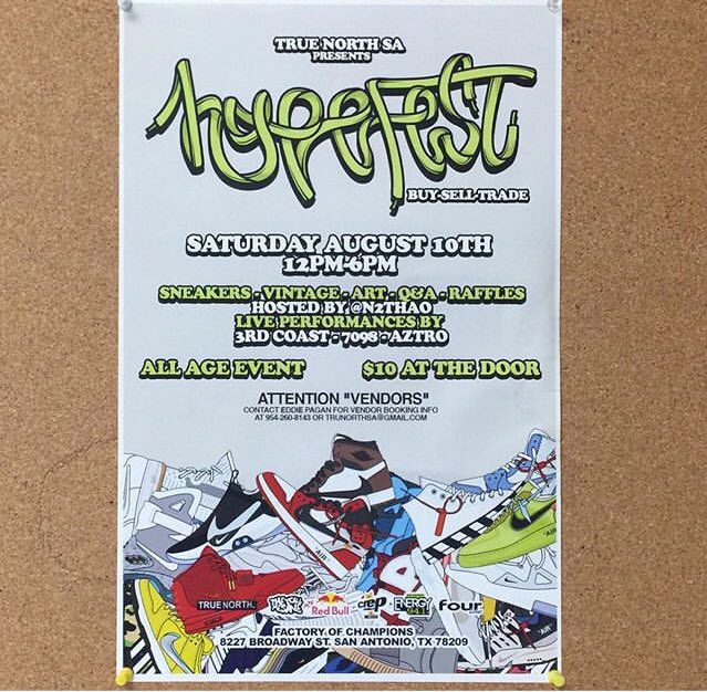 ChuckVansShow's tweet photo. Gonna be a great August and September for the sneaker community here in San Anto #PuroSanAntonio @PuroSanAntonio @PuroPincheSA #Hypefest @spurs #SneakerJam and @Laceupsneakrshw https://t.co/Ra8BWxyo9E