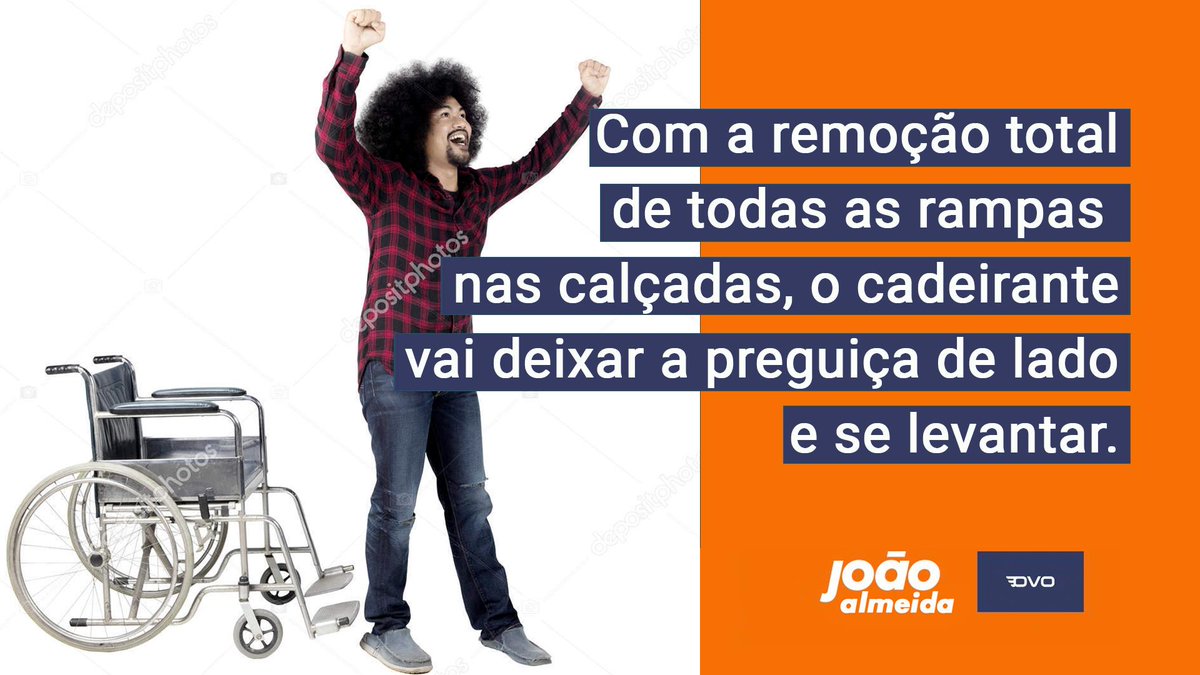 joaoalmeidaovo's tweet image. As rampas para cadeira de rodas sempre foram um empecilho para quem quer estacionar o carro sem ser multado. Temos uma proposta a fazer.