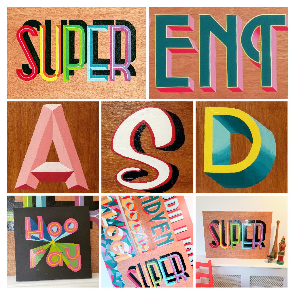 CreationsMake's tweet photo. @TheNoisyPencil Oh awesome! Please can I be added to the lettering list :-) https://t.co/ZZGZjnD4Nd