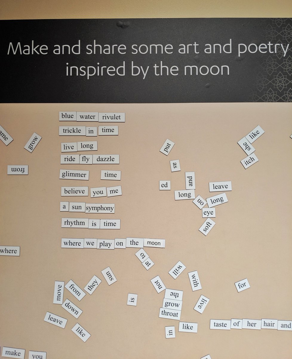 AgaKhanMuseum's tweet photo. Are you a fan of our interactive poetry writing area at #MoonTO? On Aug 17, we're hosting the Moon Writing Workshop where you can make the moon your muse and compose poetry and prose inspired by the exhibition. Details: https://t.co/ifaTdjtEtN https://t.co/OyX7sFMCl8