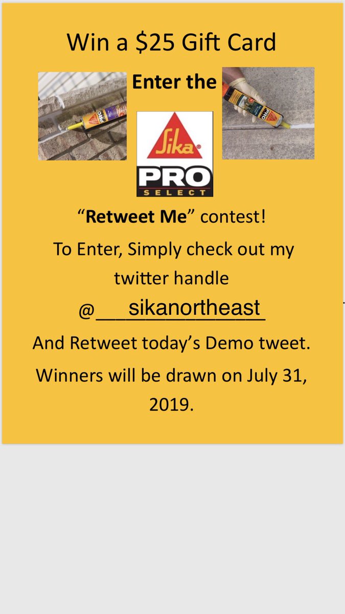 sikanortheast's tweet photo. The Home Depot Dartmouth MA has all your SIKA concrete repair and adhesive products in stock. Stop in for Demos on the Construction adhesive and how you can build your fire pit or wall with it.  Also a chance to win a $25 gift card as well. https://t.co/2pCmSpqnf2
