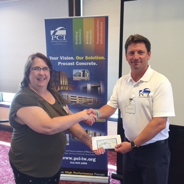 PCIFoundation's tweet photo. Thanks to @PCI_IW for their donation of $10,000 during their summer meeting last week. #learnprecast #howprecastbuilds #donationscount #pciprecast https://t.co/BqrfGYzTop