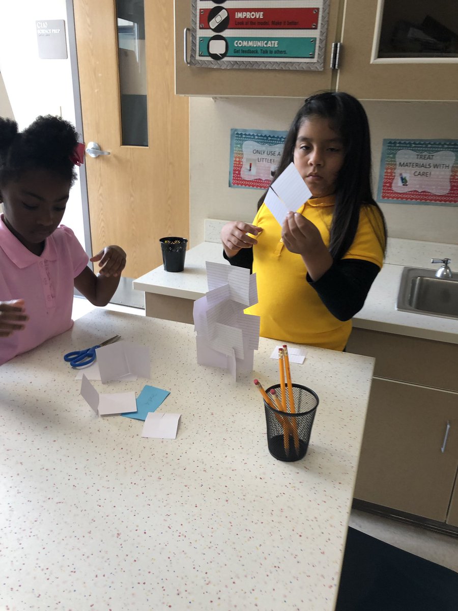 Patriots in team building activities in STEM! #lpsoars <a href="/LibertyParkElem/">Liberty ParkPatriots</a>