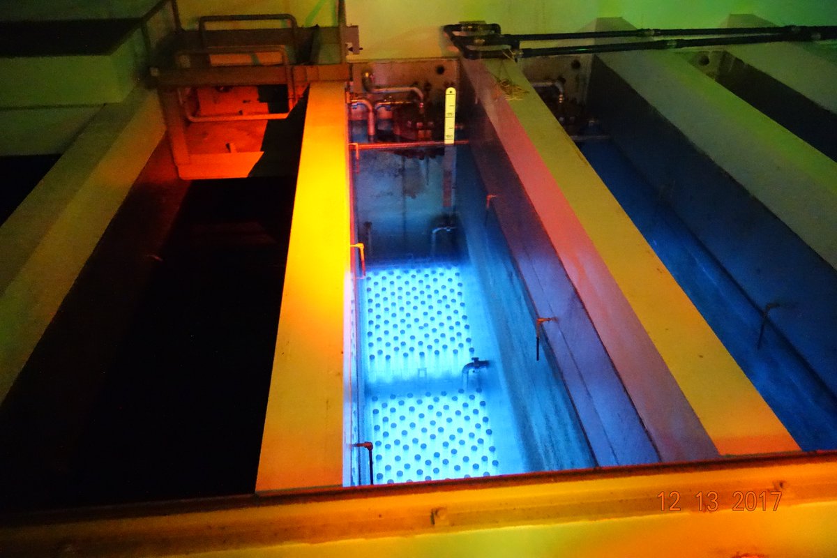 ecyHanford's tweet photo. Cesium, the naturally occurring version, was the first element to be discovered with a spectroscope in 1860. At #Hanford, radioactive isotope Cesium-137 is the primary cesium in tank waste. #HanfordHighlights #TuesdayThoughts @EcologyWA #Washington #Cleanup #Nuclearcleanup https://t.co/r68tw64R5L