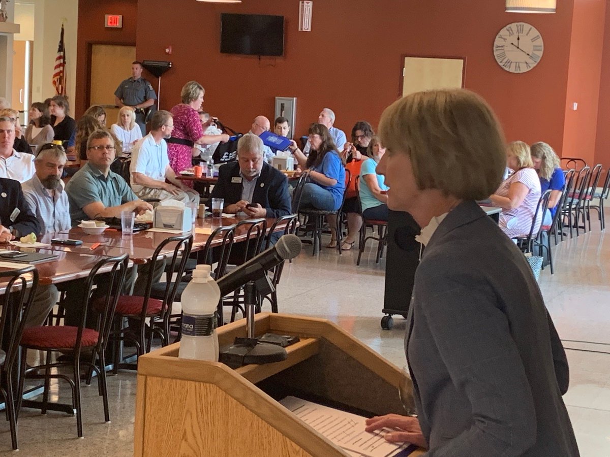 AlfredState's tweet image. Welcome to #AlfredState College @SUNY Chancellor Kristina M. Johnson!