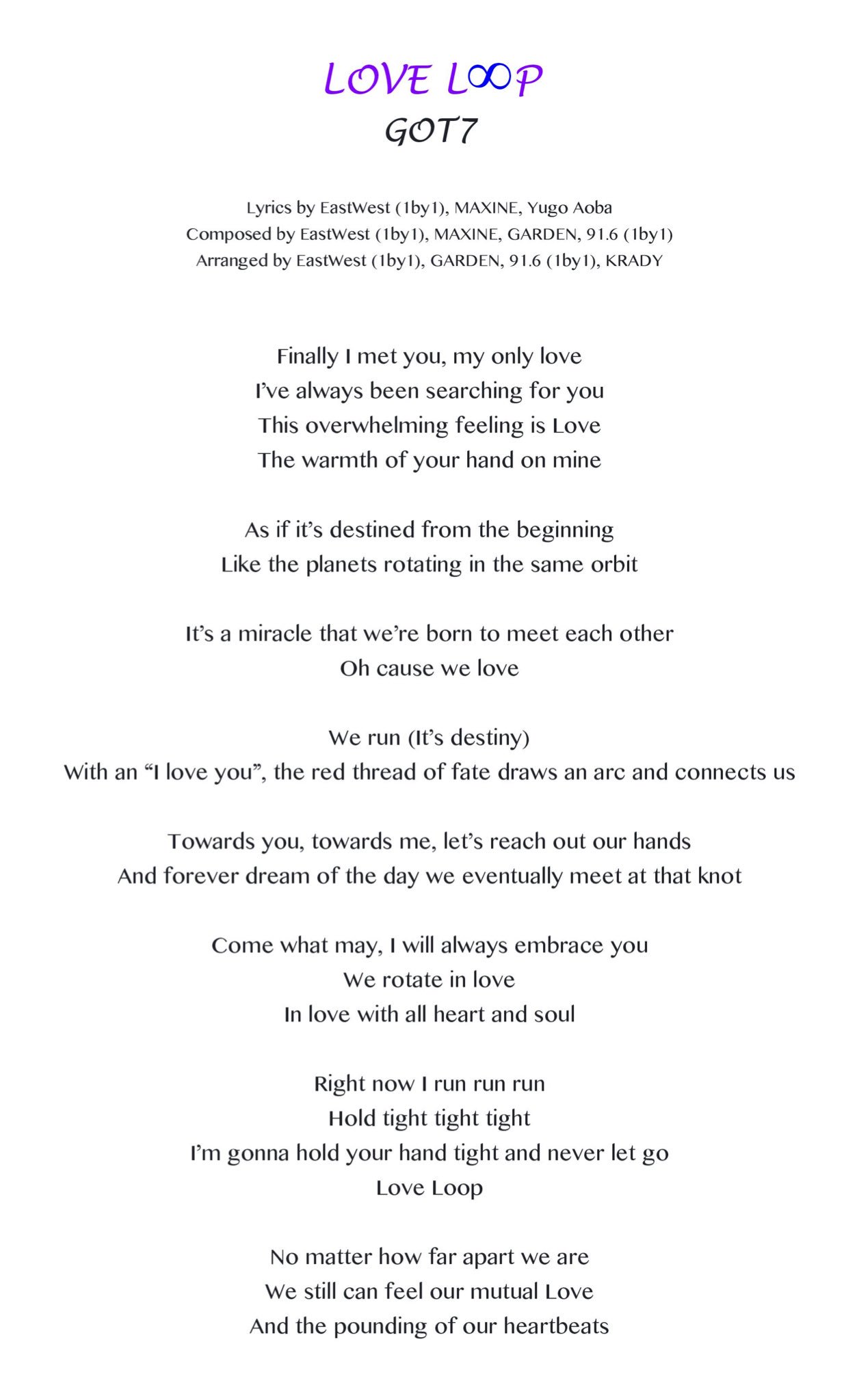 sloww노랑 on X: 'Eternal sunshine' lyrics (trans.) - song that