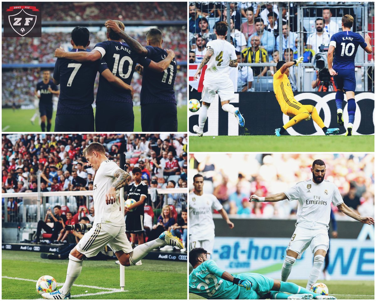 ZonaFUT1's tweet photo. #CopaAudi

@realmadrid 0-1 @SpursOfficial

Desde el Santiago Bernabéu los Spurs le propina otra derrota más a los merengues en la Copa Audi y mañana disputarán el tercer lugar de esta copa, el anotador de la diferencia fue el inglés Kane, los de Zidane mal y de malas.

#Vic3 https://t.co/gPv3PlLgTG
