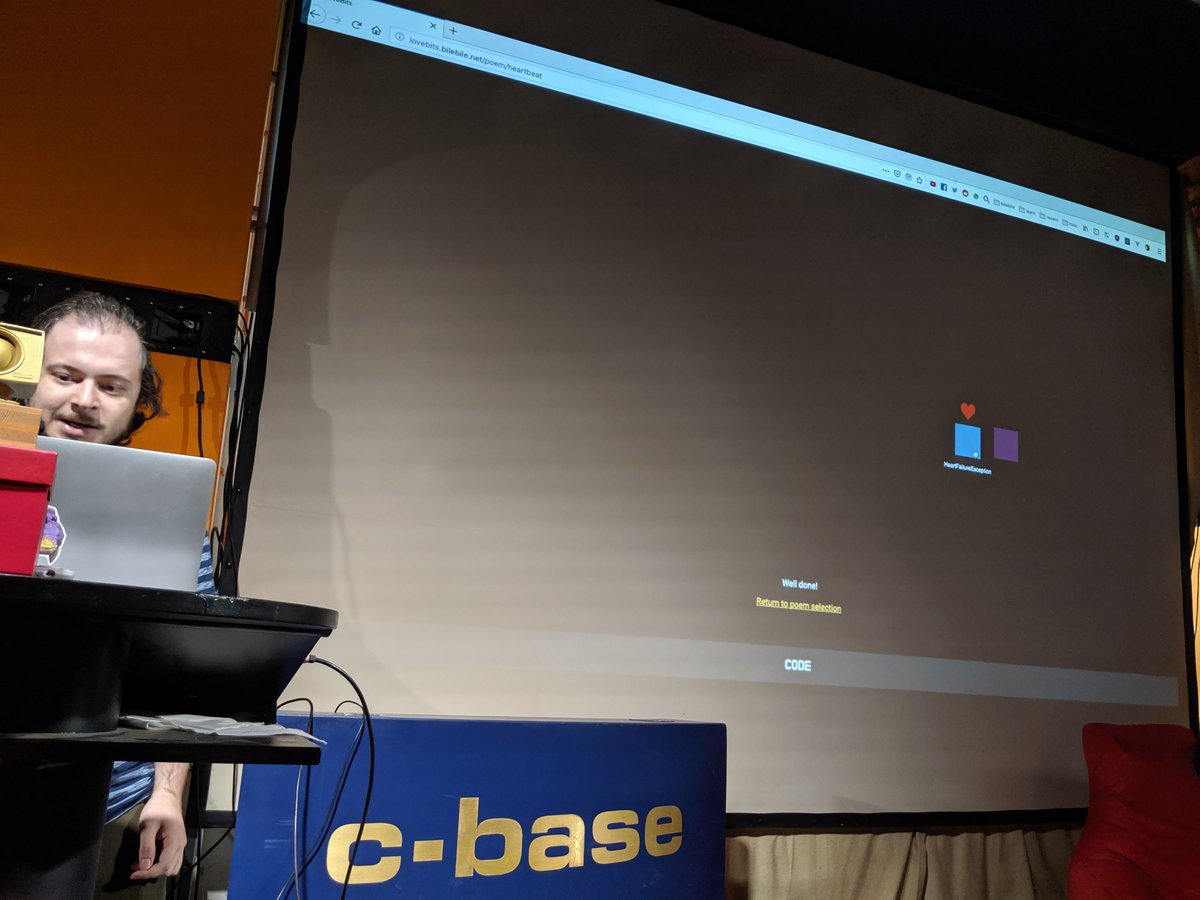 tbsprs's tweet image. LoveBits - Understanding code through the power of poetry lovebits.bilebile.net #bhnt #teachingcode #accessiblecode @BerlinHacknTell