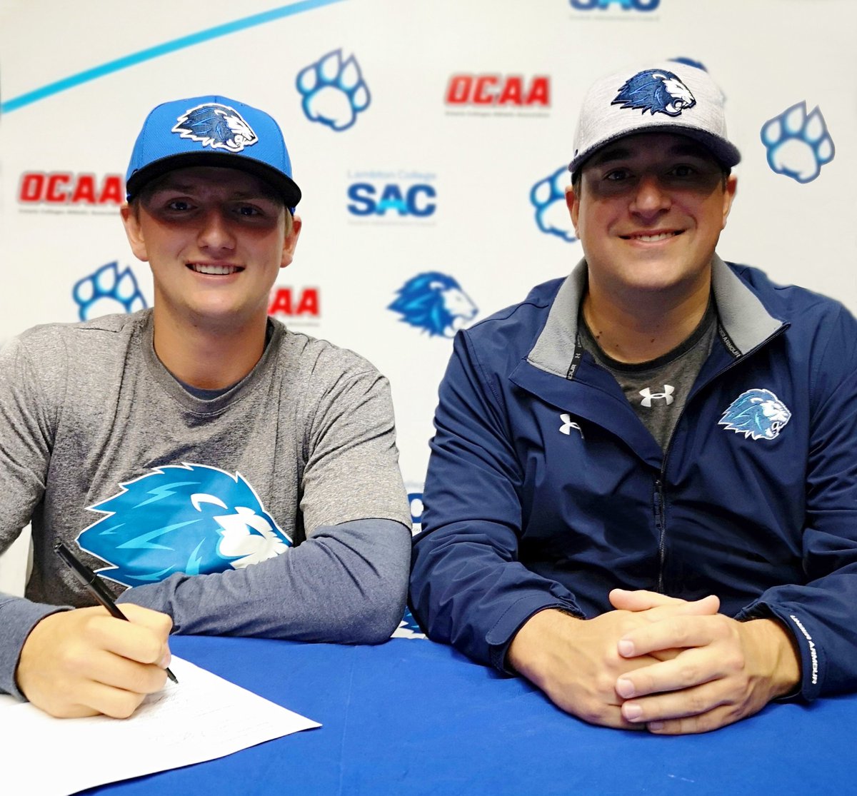 LambtonBaseball's tweet photo. LIONS LAND THEIR CATCHER: The Lambton Lions are happy to announce the signing of catcher Jake Taylor of the Windsor Selects. Taylor was a top target of the Lions who were looking to solidify the catcher position for multiple years. Welcome aboard, Jake. 🦁⚾️ https://t.co/yjMMQjz6tn