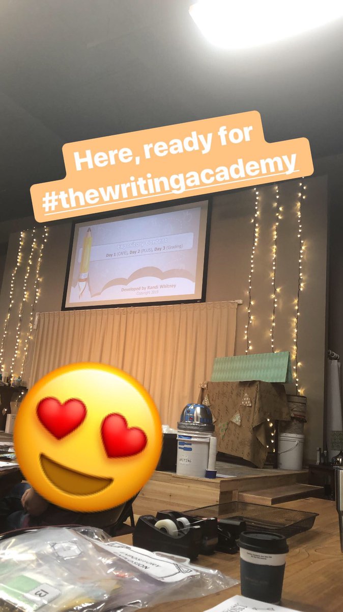 JaymeTeachWF's tweet photo. Day 1 of #thewritingacademy is under way! Loving every minute here and learning SO much @TWAWriting #minivacaplusconference #momsalongforthefun #watersign #iamwfisd #BeTheOne https://t.co/IcTqRdOLJN