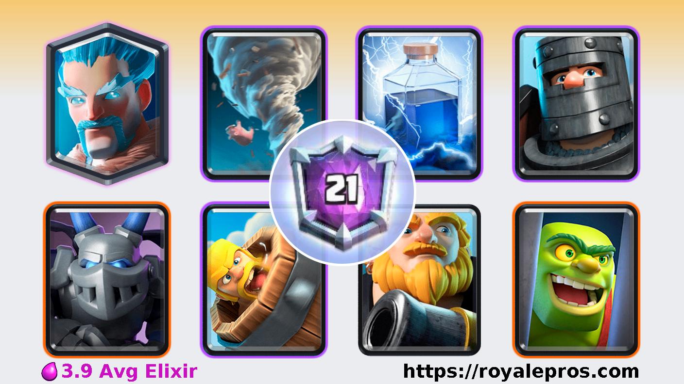 Giant Lighting Deck – Clash Royale Arena