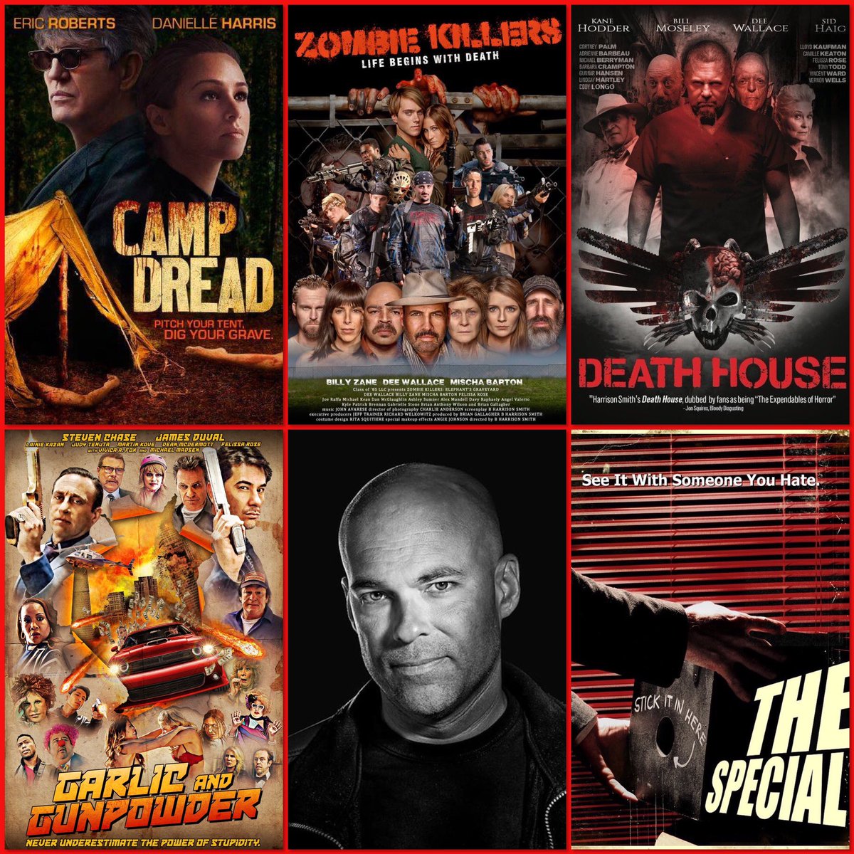 New directors reel from <a href="/HarrisonSmith85/">B Harrison Smith</a> on <a href="/Vimeo/">Vimeo</a> 

vimeo.com/351005828

Including clips from 
#TheSpecial
<a href="/GarlicGunpowder/">Garlic & Gunpowder</a>
<a href="/DeathHouseMovie/">Death House</a>
<a href="/ZOMBIEKILLERSEG/">Zombie Killers</a>
<a href="/CampDread/">Camp Dread</a>

#SpreadtheHorror #ShareTheHorror #promotehorror #GarlicAndGunpowder #DeathHouse #Zombiekillers #CampDread