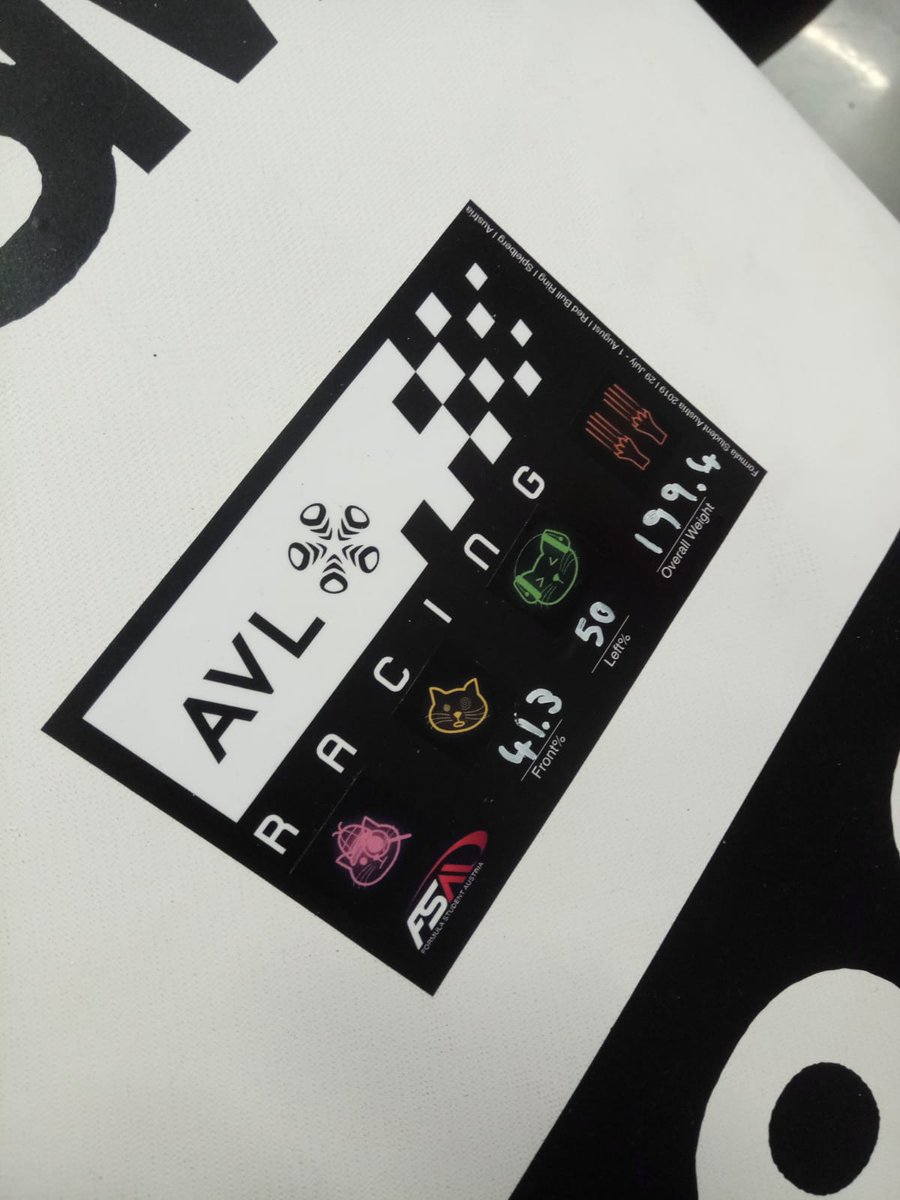fsoulu's tweet photo. We passed #FSAustria scrutineering today! And the most incredible thing: our car weights less than 200kg 😱 #FormulaStudent #motorsport #racing #UniOulu https://t.co/reQyoT1mKb