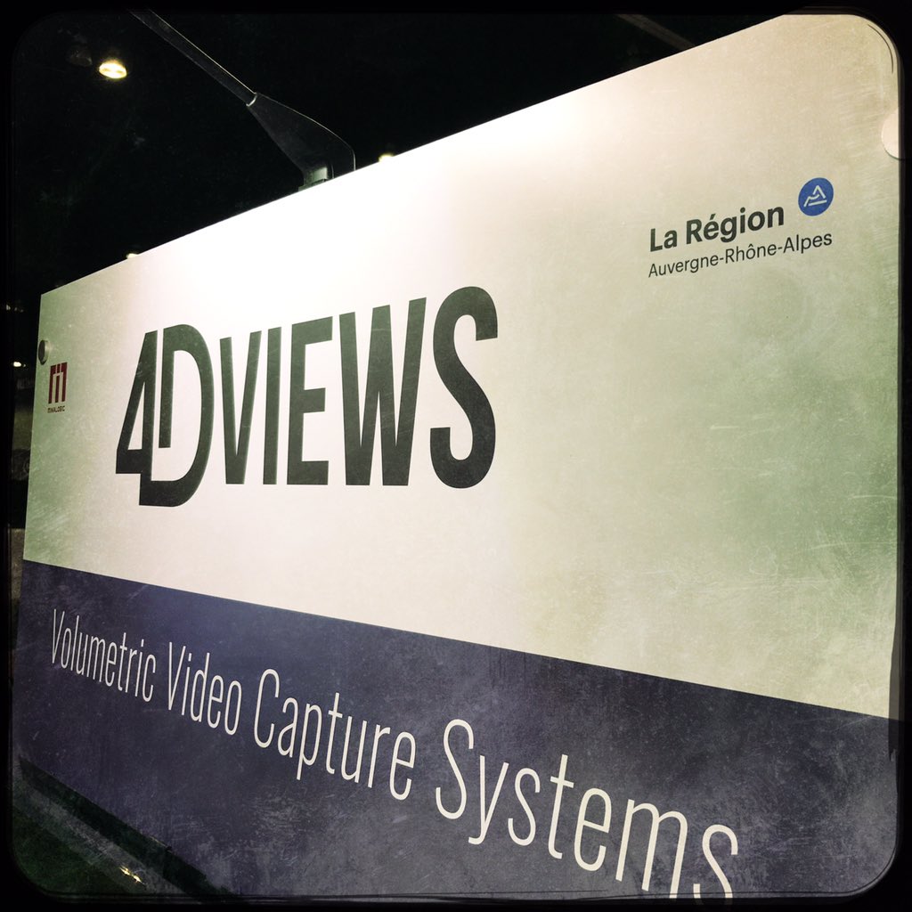 dgrpro's tweet image. #SIGGRAPH2019 #Day01 @4dviews présente #Holosys système vidéogrammétrique pour captation vidéo volumétrique. Société membre de @Minalogic soutenue par la Région @auvergnerhalpes #4D #Photogrammétrie #3D #VR