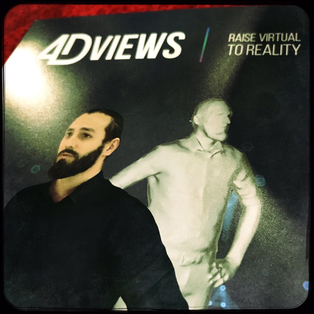 dgrpro's tweet image. #SIGGRAPH2019 #Day01 @4dviews présente #Holosys système vidéogrammétrique pour captation vidéo volumétrique. Société membre de @Minalogic soutenue par la Région @auvergnerhalpes #4D #Photogrammétrie #3D #VR