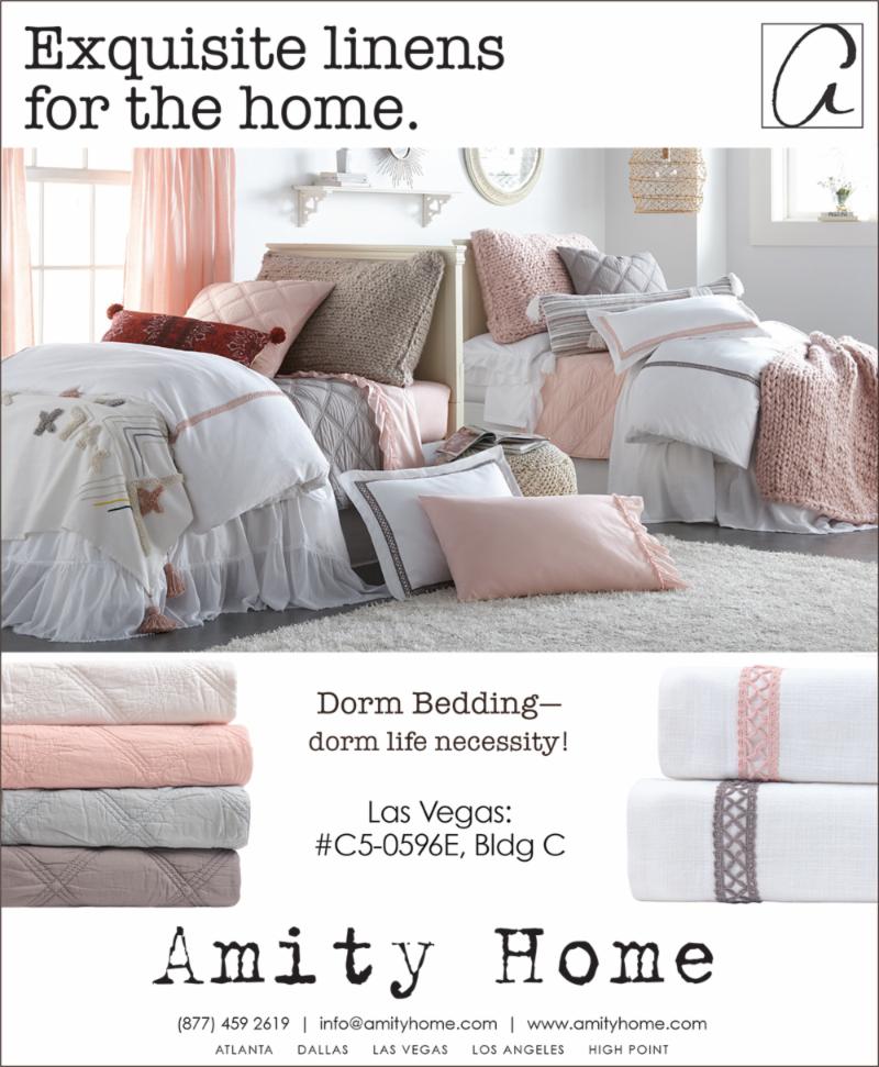AmityHome's tweet photo. Check Out Our New Dorm Decor, On Display Las Vegas Market! https://t.co/alwf3zpM0i https://t.co/rc3ItTUT6Y