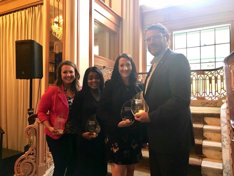 VaDOT's tweet image. #VDOT took home *FOUR* #TransComm awards today! @VaDOT is our name, transportation communications is our game @TransComm 🥳🥇🏆🎬🛣