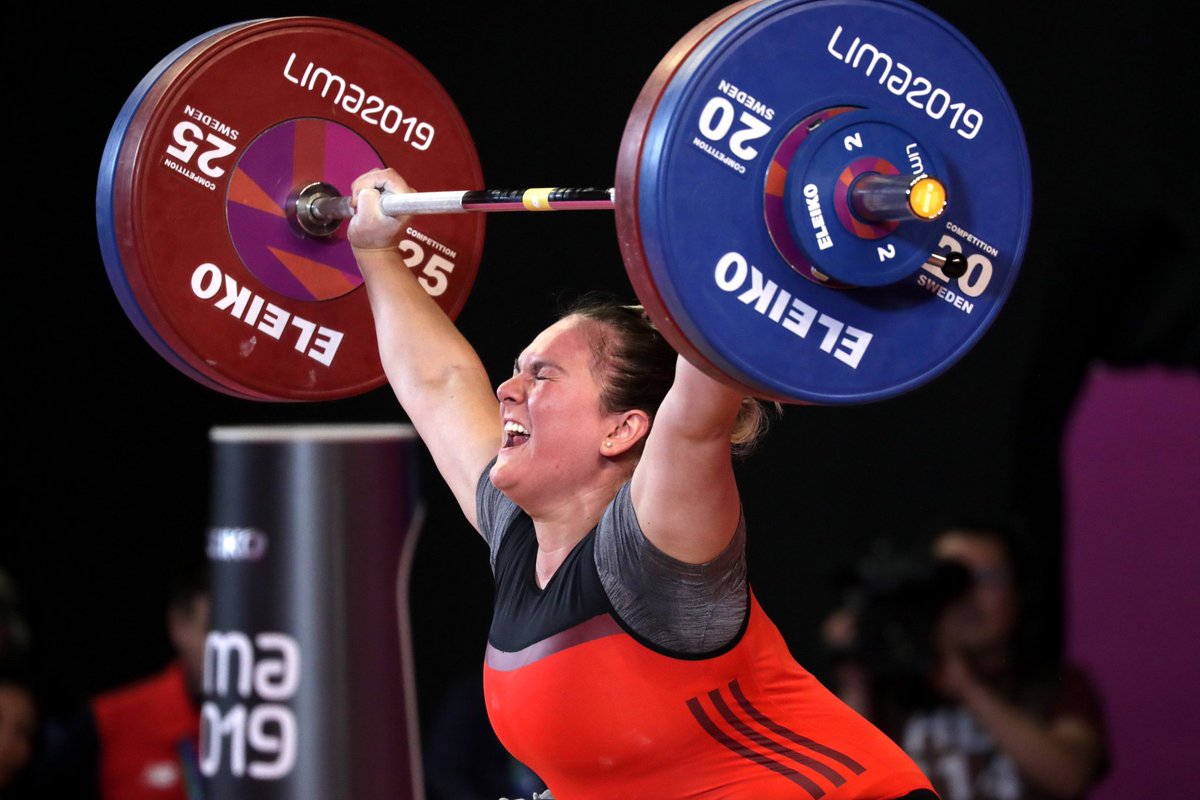 InformaAlMinuto's tweet photo. 🏆 #PanamericanosLima2019: ¡NUEVO ORO PARA CHILE! 🇨🇱

María Fernanda Valdés obtiene la medalla de oro 🥇 en levantamiento de pesas por 147 kilos. https://t.co/LptUoTUiTX