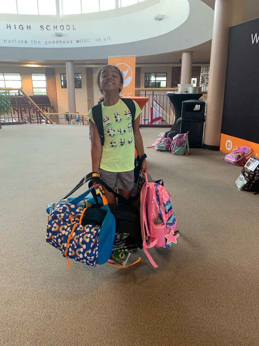 .<a href="/flatironschurch/">flatironschurch</a> and community partners collected 150 new backpacks for students in need during a successful Backpack Drive for Village East and Highline Elementary Schools! 🎒 

We have a wonderful community supporting our schools and students!

#CCSDK12 #DedicatedtoExcellence