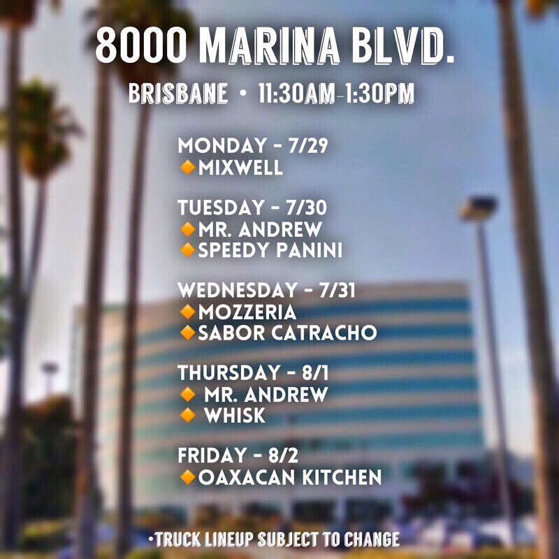 This week’s lineup: July 29- Aug. 2