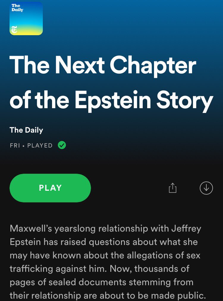 ATRVTfoundation's tweet image. Thousands of documents will be unsealed very soon and many more powerful people will be implicated. Take a listen to this podcast to stay up to date on the #JeffreyEpsteinArrest