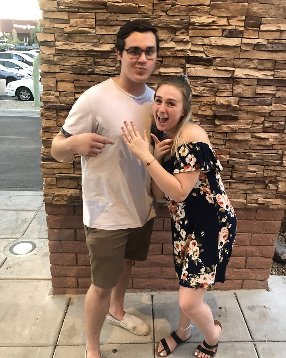 maaadisoonnann's tweet photo. I get to marry my best friend!!! #MrsMoss https://t.co/VuQRtsoheO