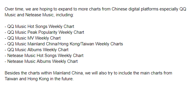 Hong Kong Song Chart