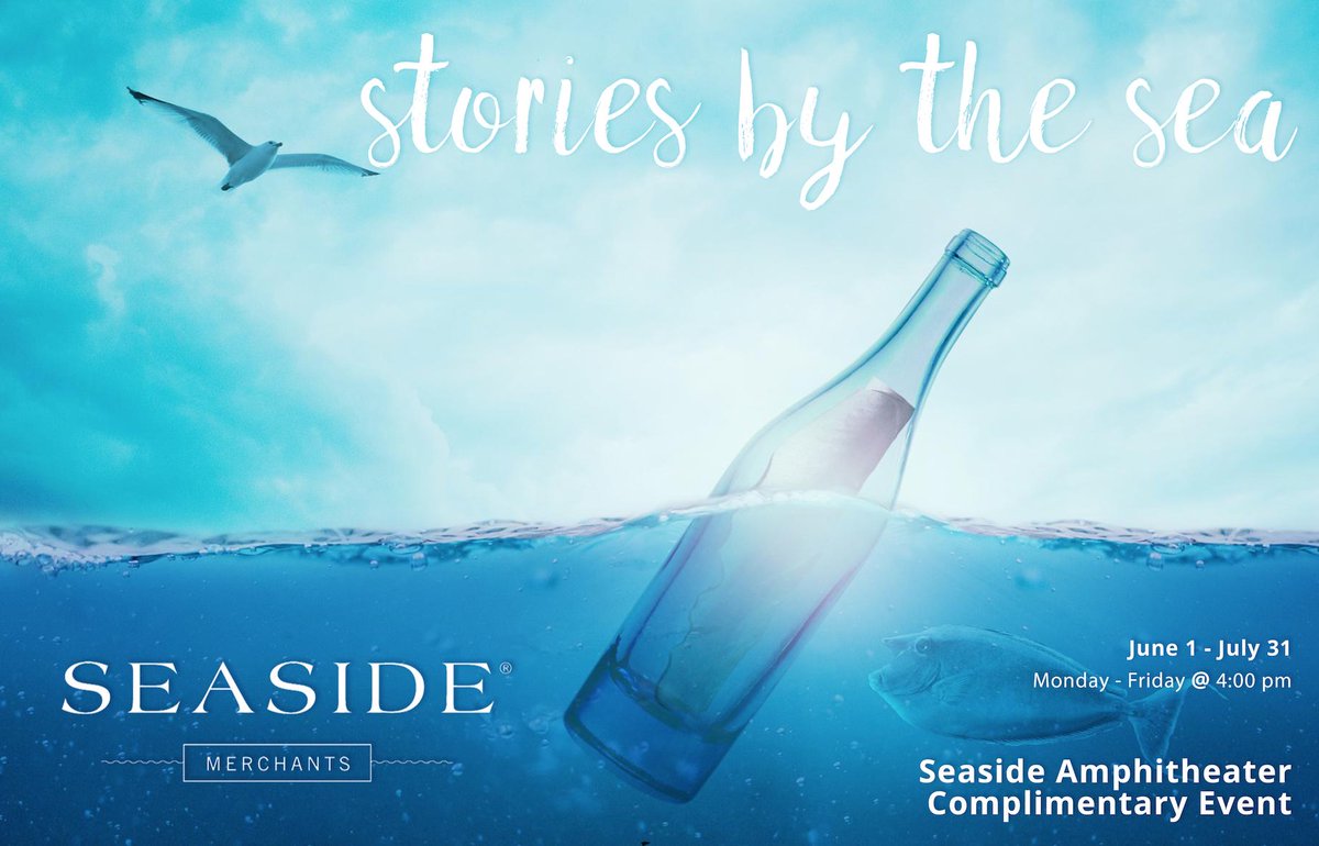 We love summer activities, especially when it involves the whole family! Check out Stories by the Sea at Seaside Amphitheater. A fun and interactive storytelling experience for all ages. Start time is at 4pm. #seasideamphitheater #sowal #familyactivities
