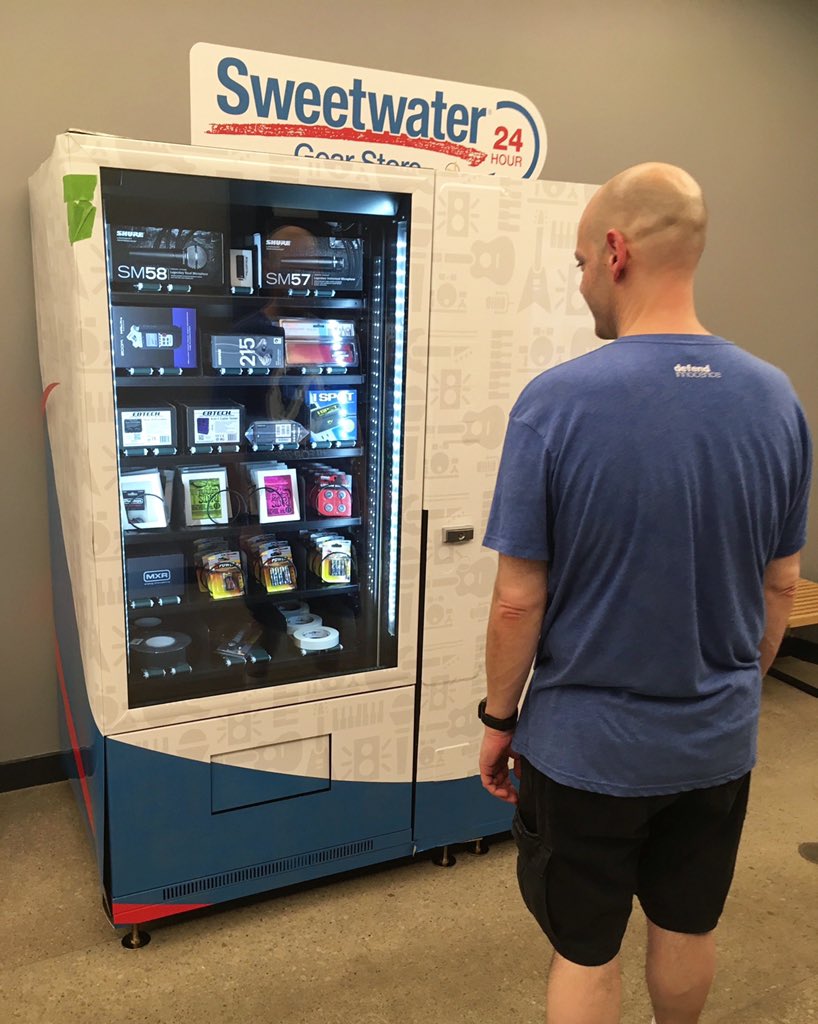 RobScallon's tweet photo. A gear vending machine... https://t.co/kVMuECpoki