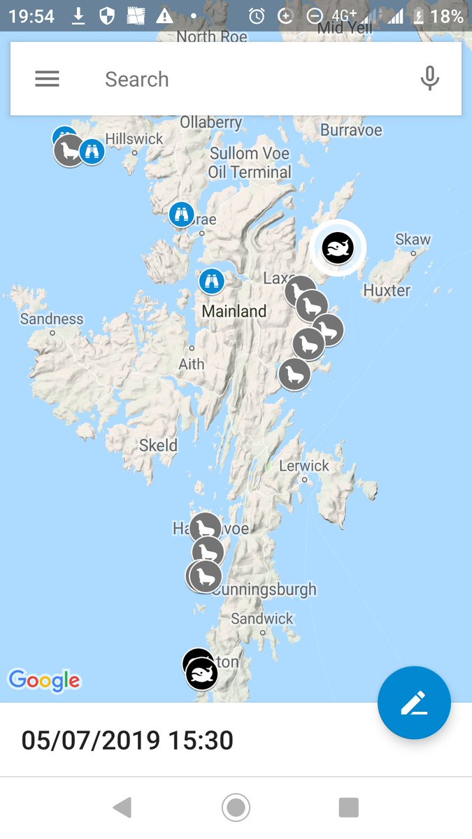 Saana Isojunno (@saana_is) on Twitter photo A map of our watches in the last few days, both with and without seals (guess the symbols!), plus Emily's <a href="/OnTheKWTrail/">On the Killer Whale Trail</a> sightings (hint: black whale). To submit your own, visit ecopreds.wordpress.com #ECOPredS A map of our watches in the last few days, both with and without seals (guess the symbols!), plus Emily's <a href="/OnTheKWTrail/">On the Killer Whale Trail</a> sightings (hint: black whale). To submit your own, visit ecopreds.wordpress.com #ECOPredS
