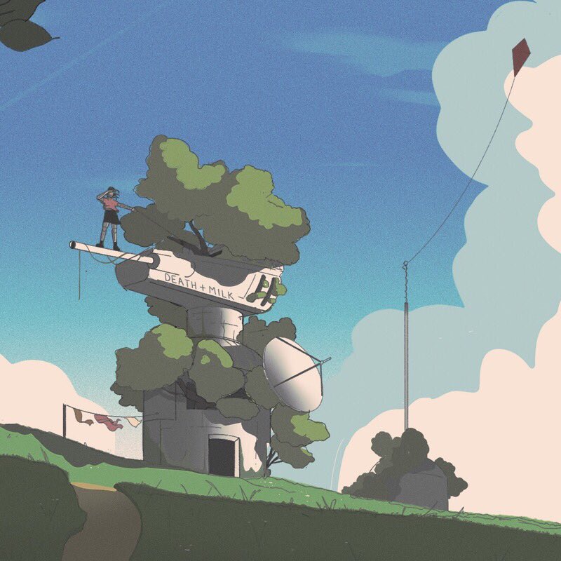 deathandmilk_'s tweet photo. ‘Happy alone.’ #deathandmilk #digitalart https://t.co/tjDwQqg8pp