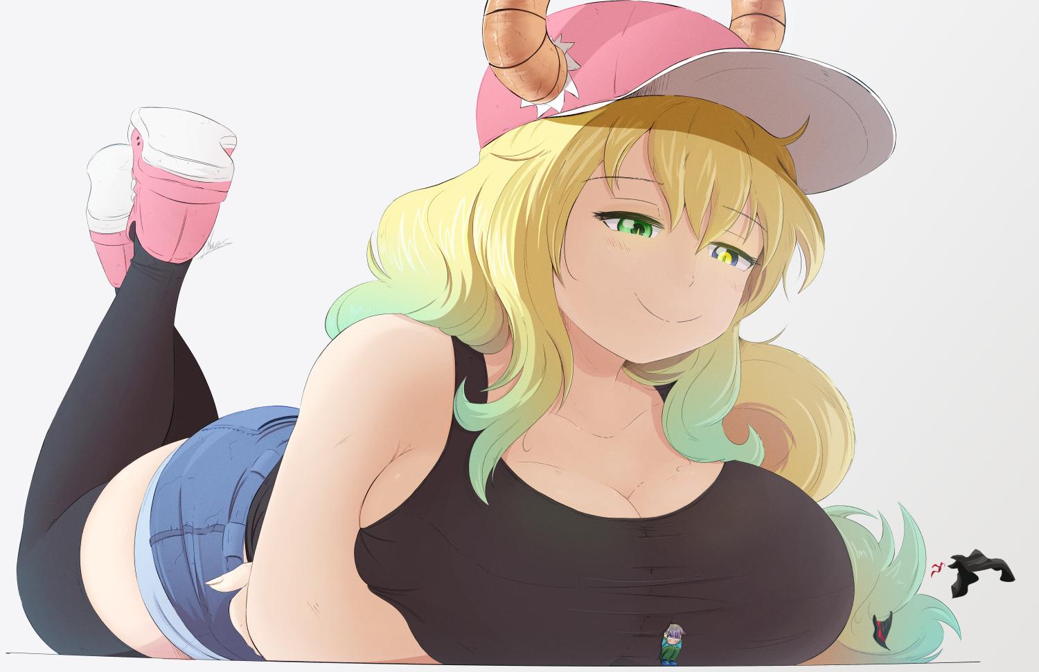 NC on X: Finally knocked Lucoa out. Poor Shouta there just can't catch a  break. One with chill eyes too because they're just the best. #lucoa # DragonMaid t.cou0gSPNoskd  X