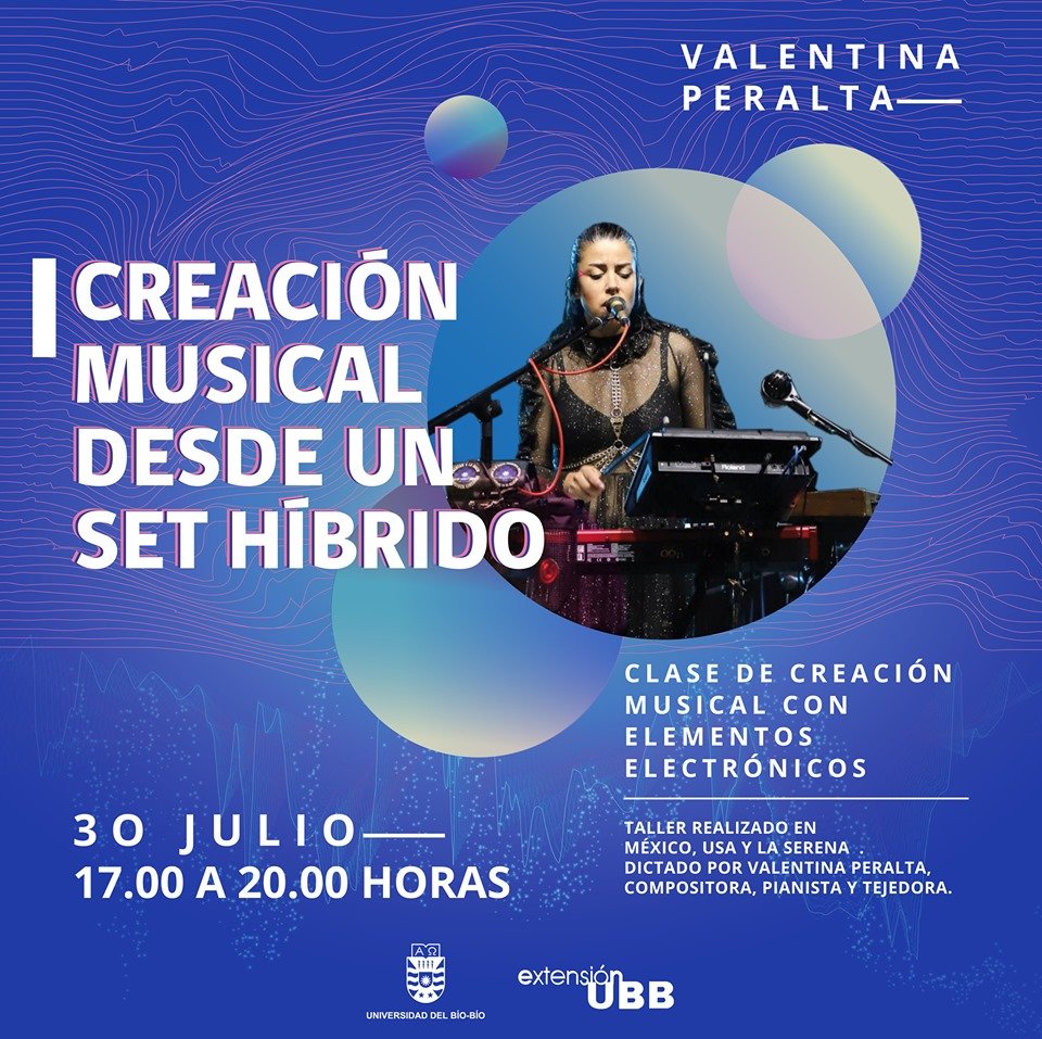 extensionubb's tweet photo. entrada liberada: imperdible instancia de formación para  músicxs emergentes y quienes quieran descubrir nuevos medios de creación. https://t.co/LziKkAg0Z0