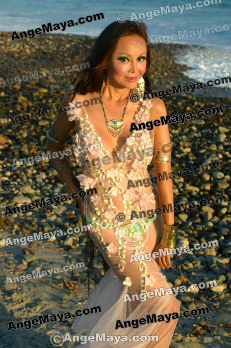 Ange Maya wears Glamorou Sexy see-through mesh floral mermaid outfit on Beach during her Qi Dance (Qi<a href="/tag/nature"class="tags"><span>#nature</span></a><a href="/tag/sunshine"class="tags"><span>#sunshine</span></a><a href="/tag/beach"class="tags"><span>#beach</span></a><a href="/tag/ocean"class="tags"><span>#ocean</span></a><a href="/tag/remedy"class="tags"><span>#remedy</span></a>